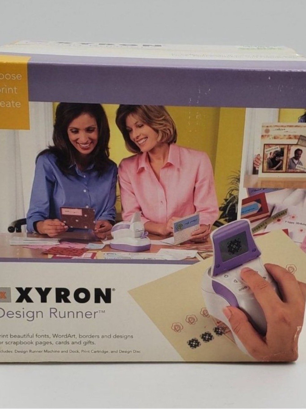 Xyron Design Runner Handheld Cordless Printer Set